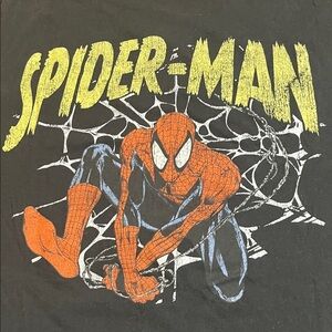 Marvel Spider-man (On Back) Black T-Shirt